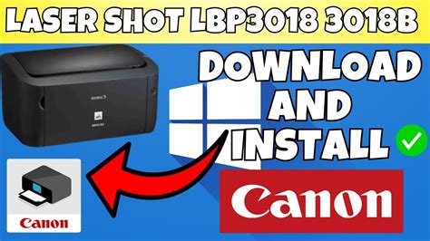 Panduan Download Driver Canon LASER SHOT LBP3018